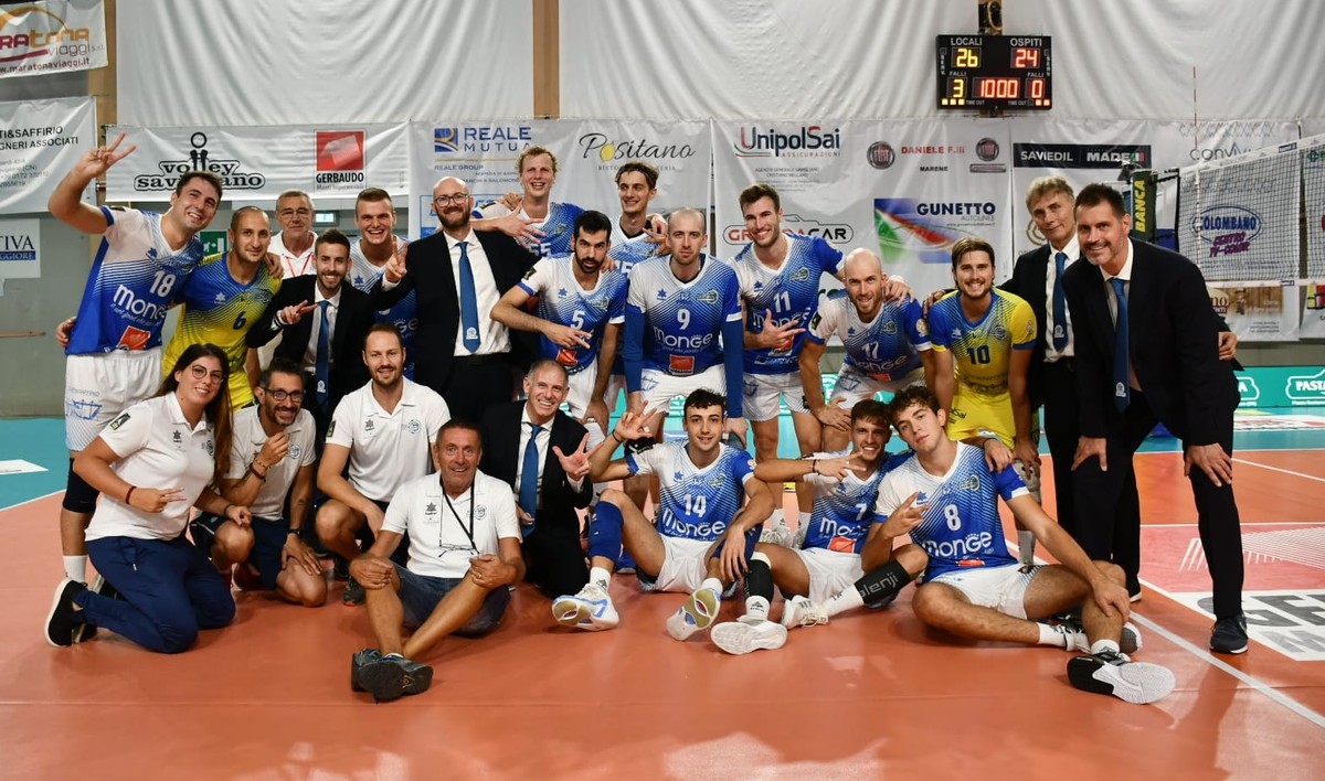 Volley maschile A3: Savigliano parte alla grande e schianta Mirandola 3-0 Volley maschile A3: Savigliano parte alla grande e schianta Mirandola 3-0