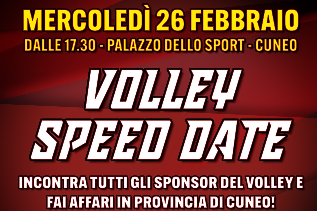 Cuneo Granda Volley lancia il primo Volley Speed Date gratuito per le aziende per fare networking insieme Cuneo Granda Volley lancia il primo Volley Speed Date gratuito per le aziende per fare networking insieme