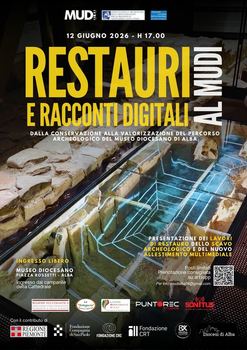 Alba, il MUDI rinnova il percorso archeologico con restauri e installazioni digitali Alba, il MUDI rinnova il percorso archeologico con restauri e installazioni digitali