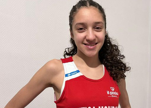 Atletica Mondovì Acqua S.Bernardo: Yasmine Lazouzi al raduno di primavera delle squadre giovanili azzurre