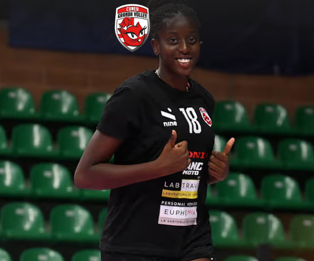 VOLLEY F / Bintu Diop, orgoglio Cuneo Granda Volley: chiamata in azzurro per il collegiale di Velasco