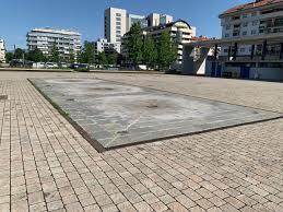 Piazza della Costituzione a Cuneo
