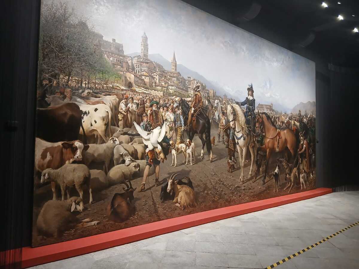 Stupore e emozioni immersive davanti alla monumentale tela di Pittara a  Saluzzo - Targatocn.it