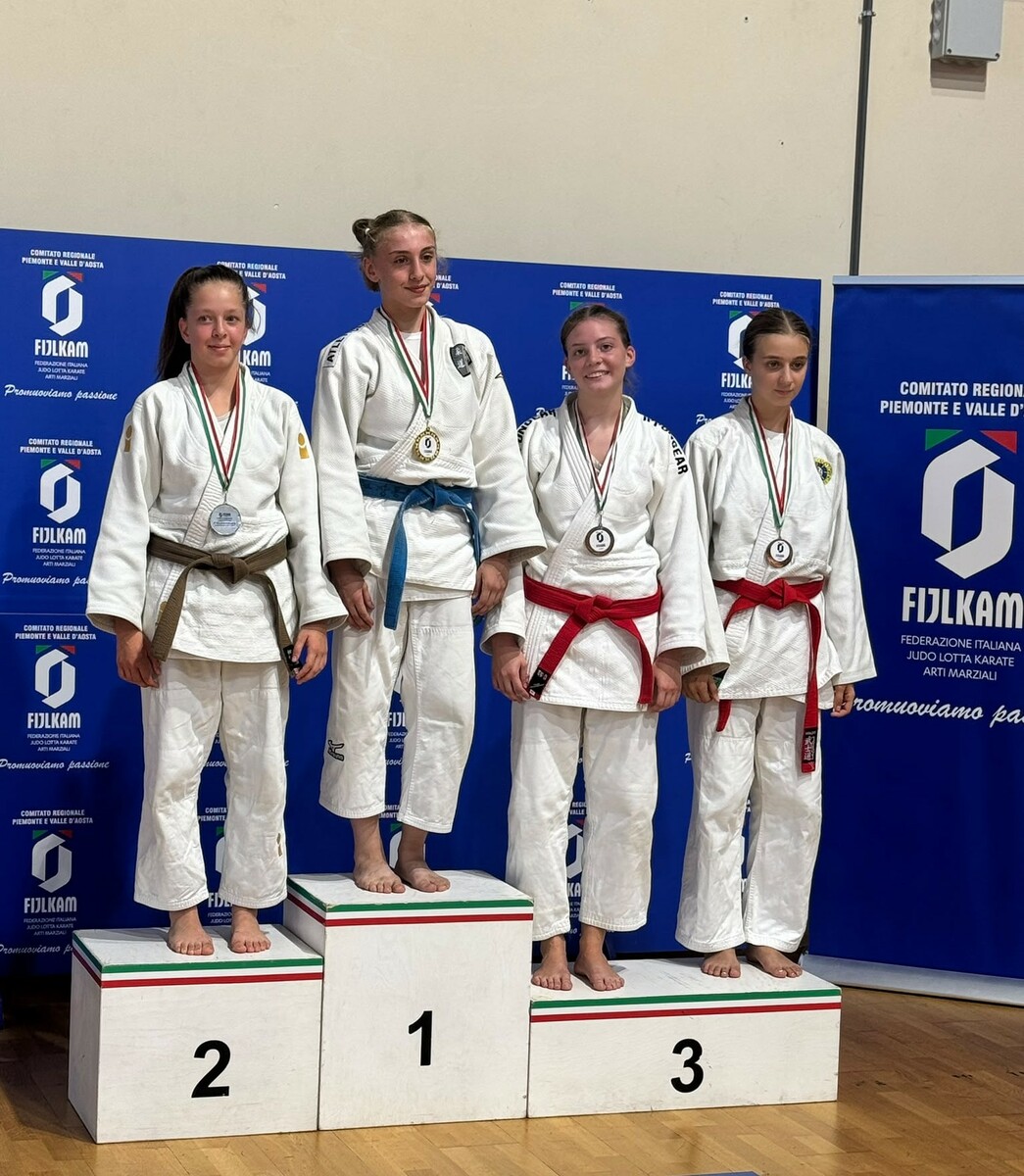 Judo Valle Maira wins Gold and Medals at Coppa Piemonte Cadetti