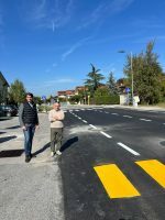 Il consigliere provinciale Pietro Danna e il sindaco di Villanova Mondovì Roberto Murizasco sulla Sp37 Il consigliere provinciale Pietro Danna e il sindaco di Villanova Mondovì Roberto Murizasco sulla Sp37