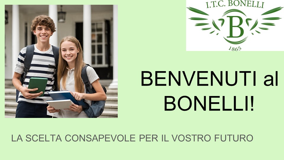 BONELLI: Green economy entra nei percorsi di studio BONELLI: Green economy entra nei percorsi di studio
