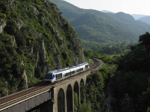 La linea ferroviaria Cuneo-Ventimiglia-Nizza
