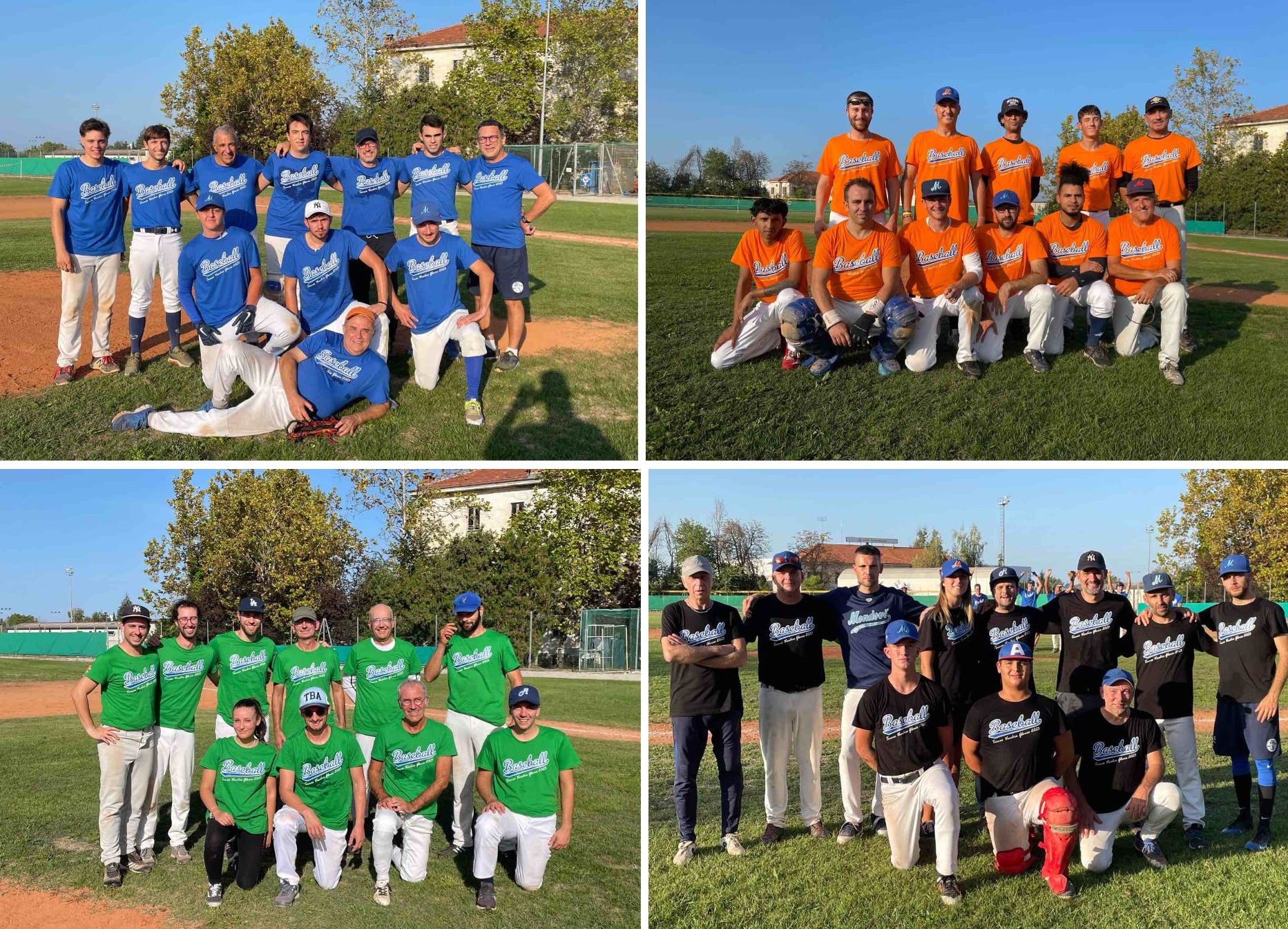 Baseball grandi emozioni con il Torneo “Vecchie glorie” organizzato dal JFK Baseball Mondovì