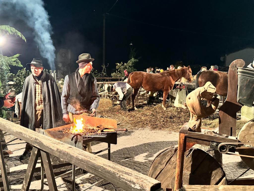 Oltre 150 figuranti ad Andonno per il presepe vivente, che ha accolto migliaia di visitatori Oltre 150 figuranti ad Andonno per il presepe vivente, che ha accolto migliaia di visitatori