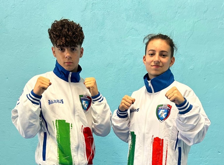 I giovani fighter cuneesi Samuele Simondi e Isabel Ciartano agli Europei di Kickboxing I giovani fighter cuneesi Samuele Simondi e Isabel Ciartano agli Europei di Kickboxing