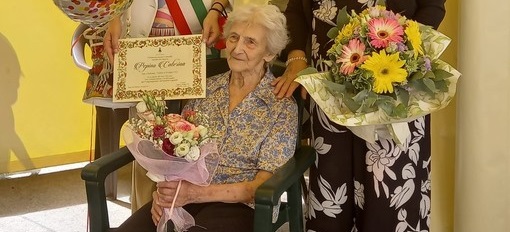 Caterina Pepino, nel giorno del suo 100esimo compleanno