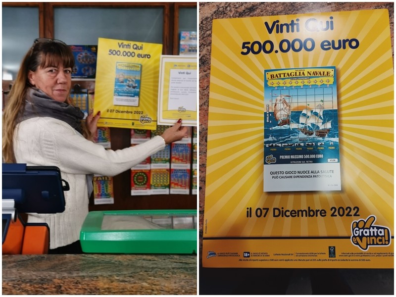 Gratta e vince 500 mila euro: colpo grosso a Ceva 