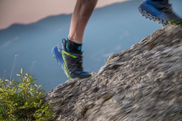 scarpe per correre in montagna
