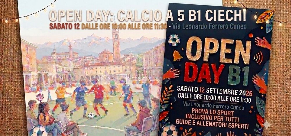 Un pallone che si ascolta: a Cuneo porte aperte al calcio a 5 per ragazzi ciechi e ipovedenti