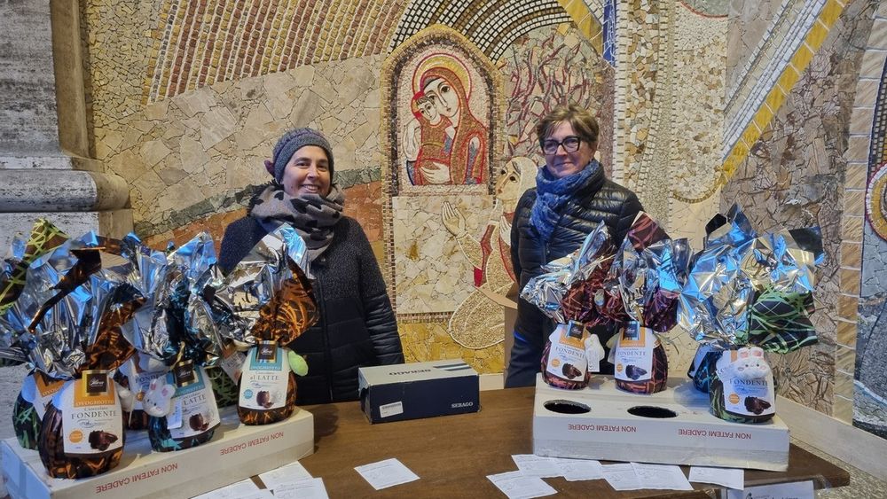 Volontari Oftal in servizio