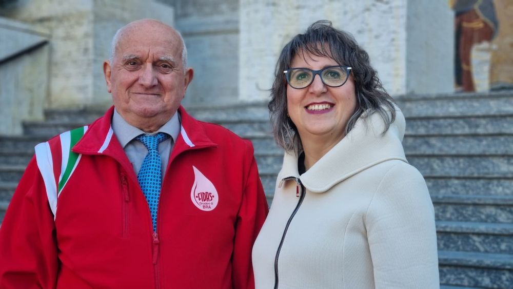 Tommaso Allocco con Silvia Gullino