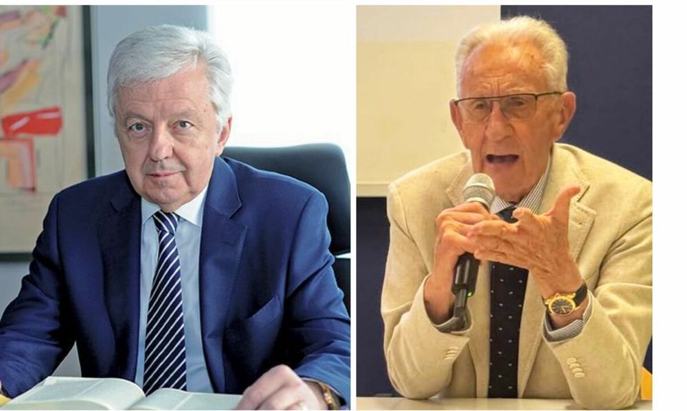 L'avvocato Ponzio (a sx.) e Beppe Ghisolfi L'avvocato Ponzio (a sx.) e Beppe Ghisolfi
