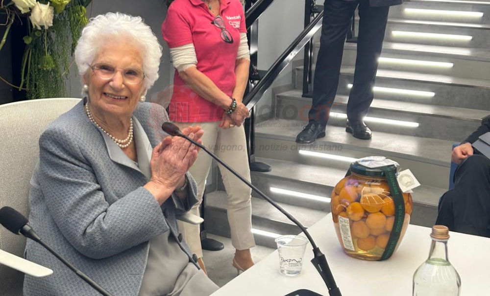 Liliana Segre è cittadina onoraria di Bra