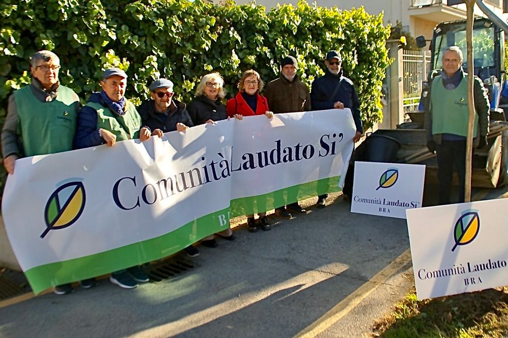 Un gruppo della Comunità Laudato si’ di Bra