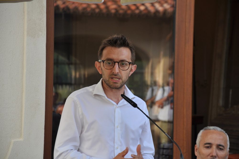 Il consigliere di minoranza Emanuele Bolla (Fratelli d'Italia)