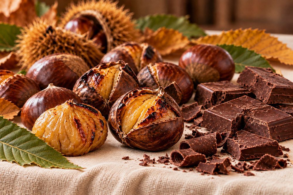 Cioccolata e castagne: un dolce incontro