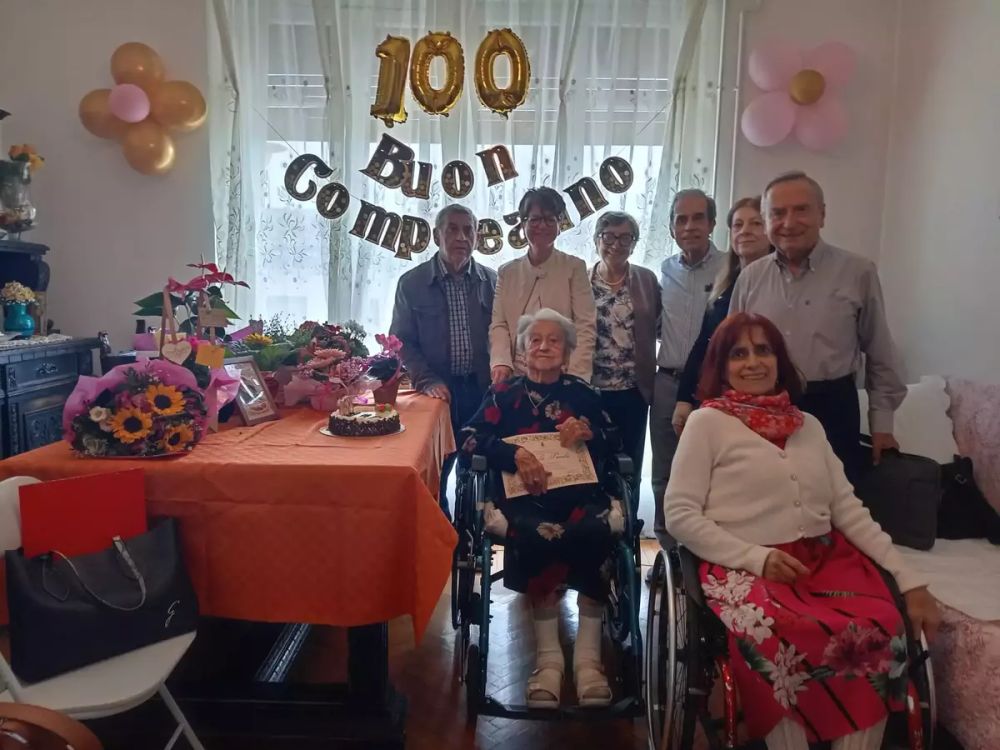 Borgo San Dalmazzo, Angela Parola compie 100 anni: il saluto dell'Amministrazione comunale