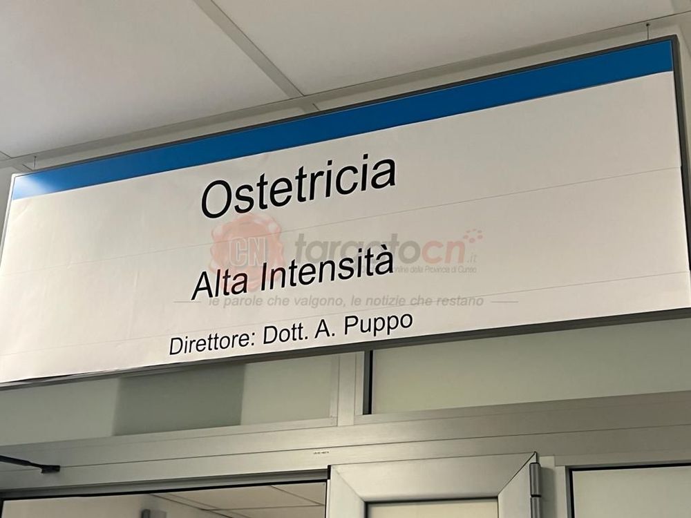 "Grazie al reparto Ostetricia e alla Sala Parto del Santa Croce di Cuneo"
