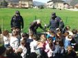 I militari alla scuola dell'infanzia di Valgrana I militari alla scuola dell'infanzia di Valgrana