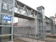 La passerella della stazione di Alba