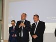 Alcuni momenti dell'evento di presentazione di prodotti tipici regionali a Roma
