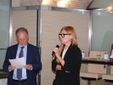 Alcuni momenti dell'evento di presentazione di prodotti tipici regionali a Roma