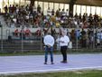 Il pubblico presente allo stadio "Manzo" di San Cassiano Il pubblico presente allo stadio "Manzo" di San Cassiano