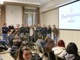 Alcuni momenti dell'incontro tenuto presso la sede dell'istituto fossanese