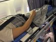 Mattia Vignolo sull'aereo
