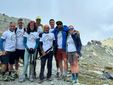Momenti dell'impresa "Una montagna di sorrisi" - foto Paolo Cilli Momenti dell'impresa "Una montagna di sorrisi" - foto Paolo Cilli