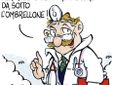 La vignetta firmata Danilo Paparelli ci ricorda l'importanza della donazione del sangue...anche a Ferragosto
