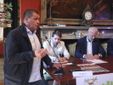 Qualche momento della presentazione della 25ª rassegna di "Coloratissimo autunno" a Fossano