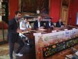 Qualche momento della presentazione della 25ª rassegna di "Coloratissimo autunno" a Fossano