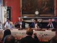 Qualche momento della presentazione della 25ª rassegna di "Coloratissimo autunno" a Fossano