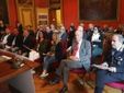 Qualche momento della presentazione della 25ª rassegna di "Coloratissimo autunno" a Fossano