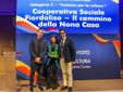 Axel Iberti premia il progetto della cooperativa Fiordaliso