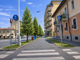 SAluzzo, la nuova alberata in via Savigliano