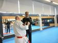 Saluzzo, consegna del conferimento della cintura nera n. 1 di Karate Honoris causa al Luogotenente Fabrizio Giordano Saluzzo, consegna del conferimento della cintura nera n. 1 di Karate Honoris causa al Luogotenente Fabrizio Giordano