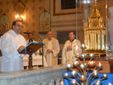 SAluzzo, celebrazione al Santuario delal Consolata, dove è giunto il reliquario con le reliquie di Santa Bernardette - foto tratta dal sito della Diocesi