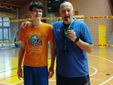Nicolò con Liano Petrelli Nicolò con Liano Petrelli