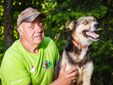 Papà Attilio con un Alaskan Husky