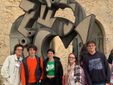 Da sinistra: Kirellos Misak (4A), Riccardo Somá (4A), Giulia Salvatico (5A), Noemi Minetti (5A), Gino Brenco (4A)