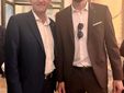 Il primo cittadino fossanese con Filippo Ganna