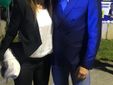 Simona Giaccardi con Alberto Cirio, governatore uscente e candidato alla guida del Piemonte