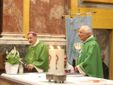 La messa concelebrata da monsignor Cristiano Bodo e don Beppe